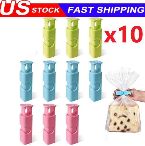 10pcs bread bag clips - clips, reusable