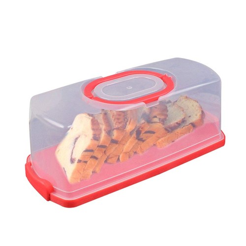 Portable bread box with handle - portable,